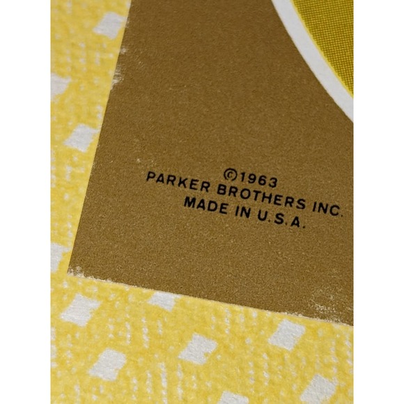 Vintage 1963 Original CLUE Detective Board Game Parker Brothers Complete - Picture 12 of 15